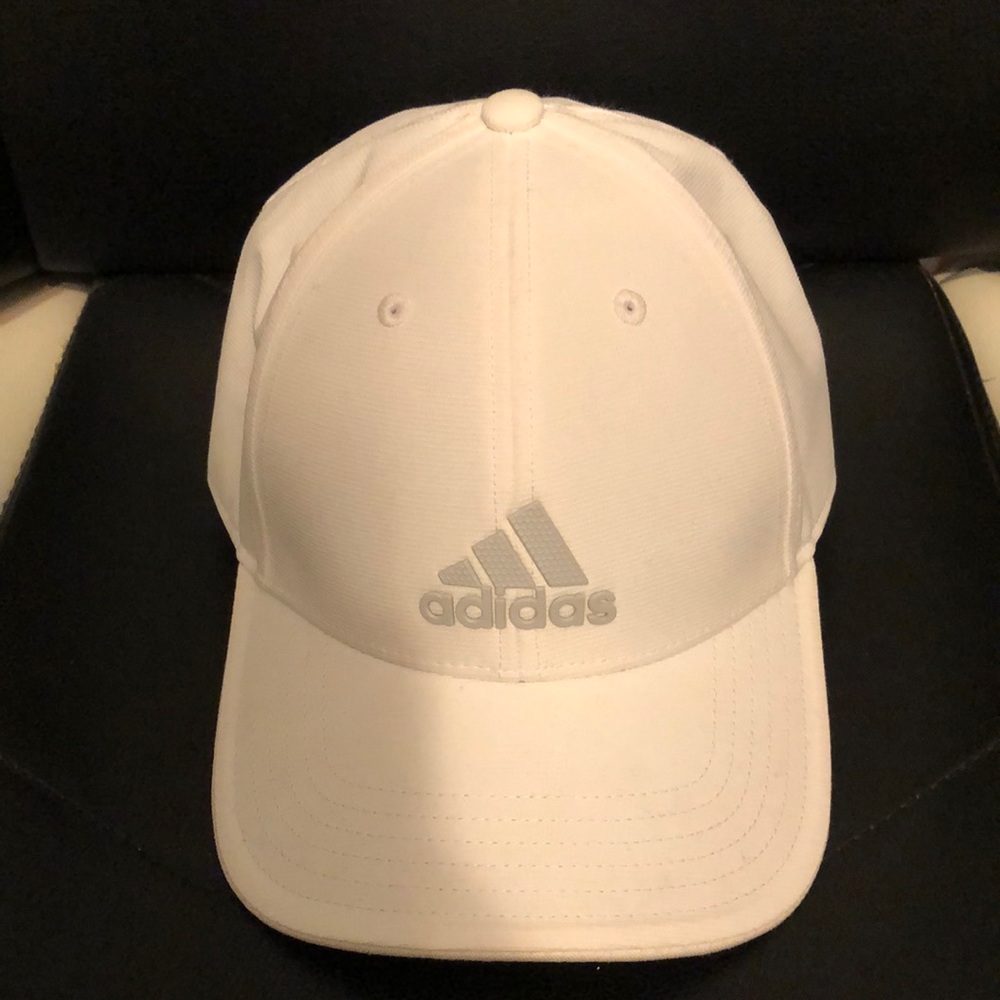 White Adidas Hat